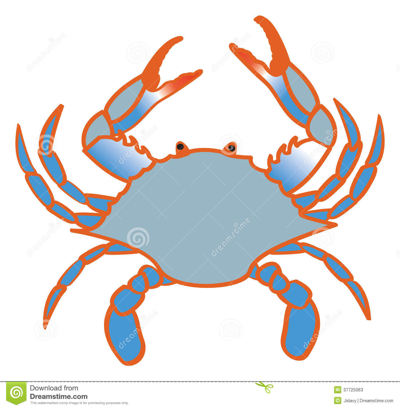 Blue Crab Clipart | Free download on ClipArtMag