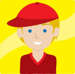 300x299 Boy Clipart Image