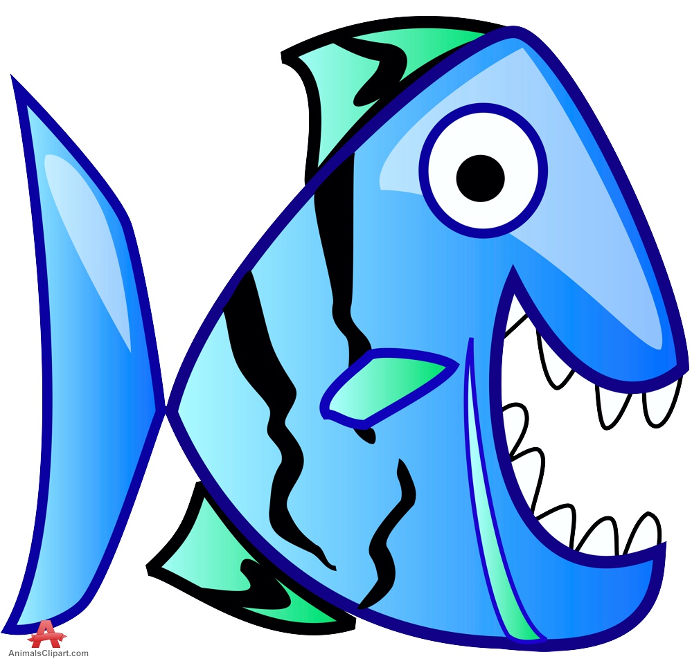 999x955 Blue Cartoon Fish Clipart Free Clipart Design Download