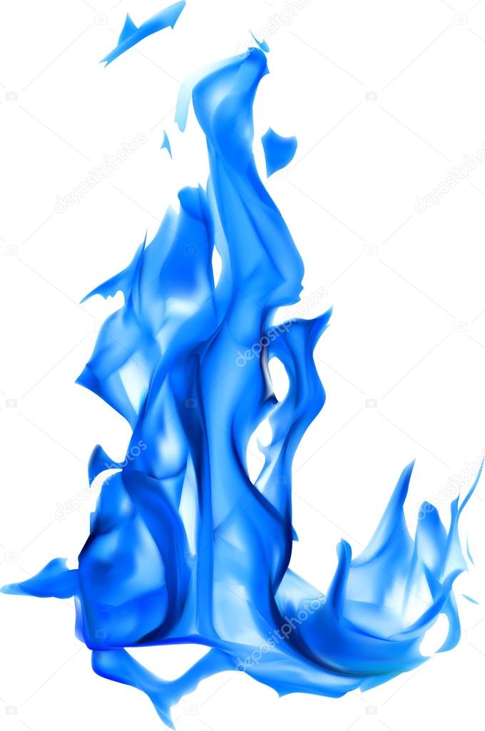 680x1024 Blue Flame Stock Vector Dr.pas