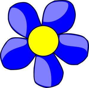 300x297 Blue Flower Png, Svg Clip Art For Web