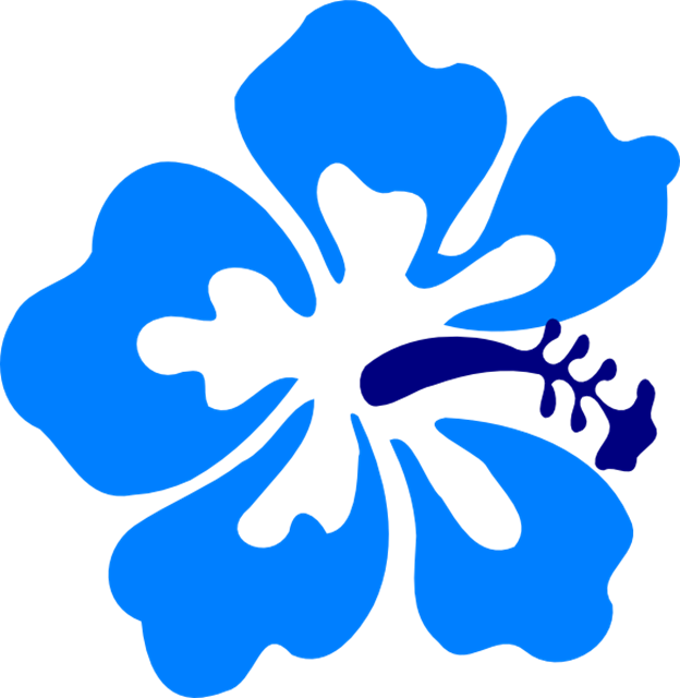 Blue Flowers Clipart | Free download on ClipArtMag