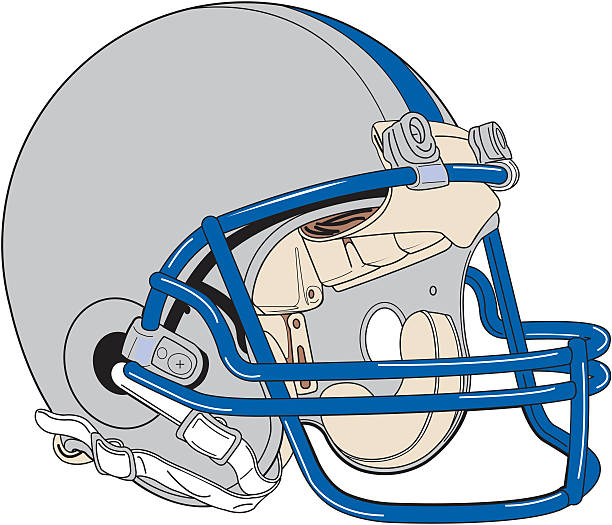 612x525 Gray Clipart Football Helmet