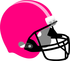 298x258 Pink Football Helmet Clip Art Clipartfox