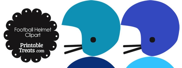 610x229 Vintage Football Helmet Clipart