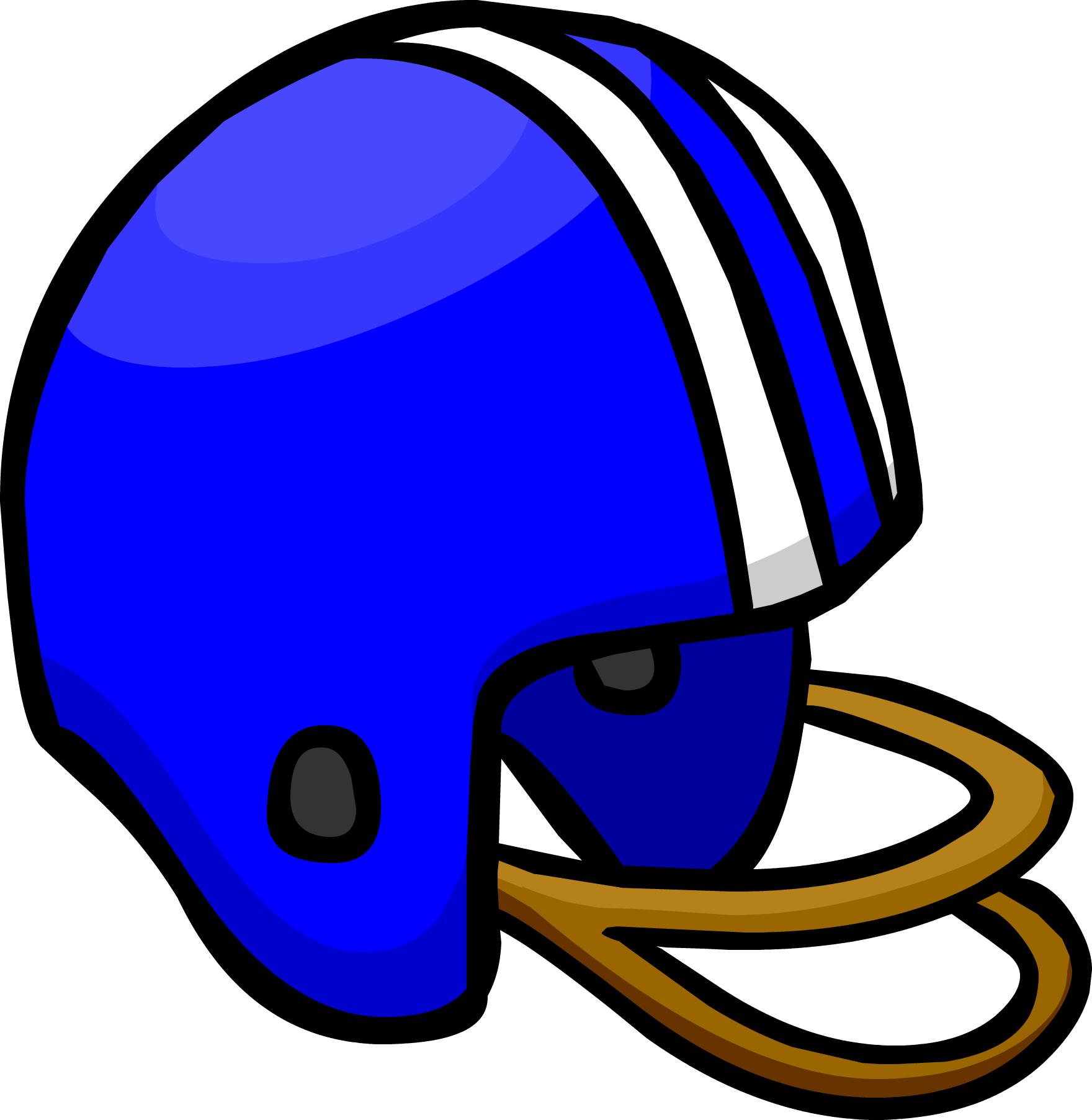 1760x1804 Blue Football Helmet Club Penguin Wiki Fandom Powered By Wikia