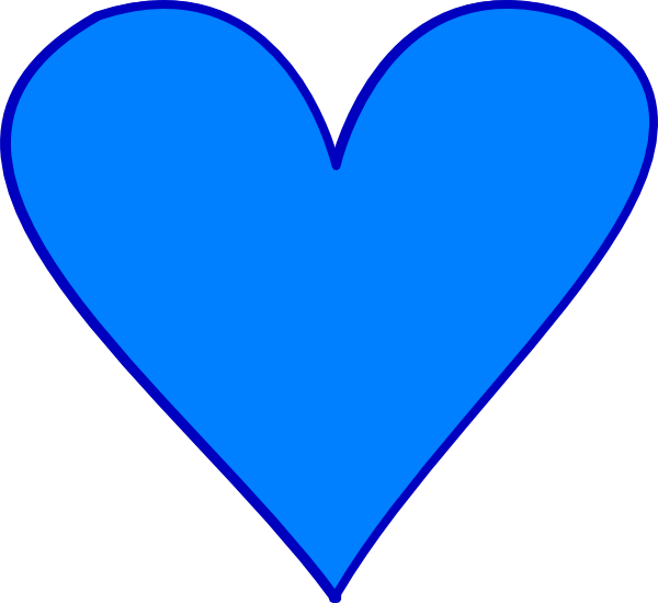 600x550 Heart Clip Art