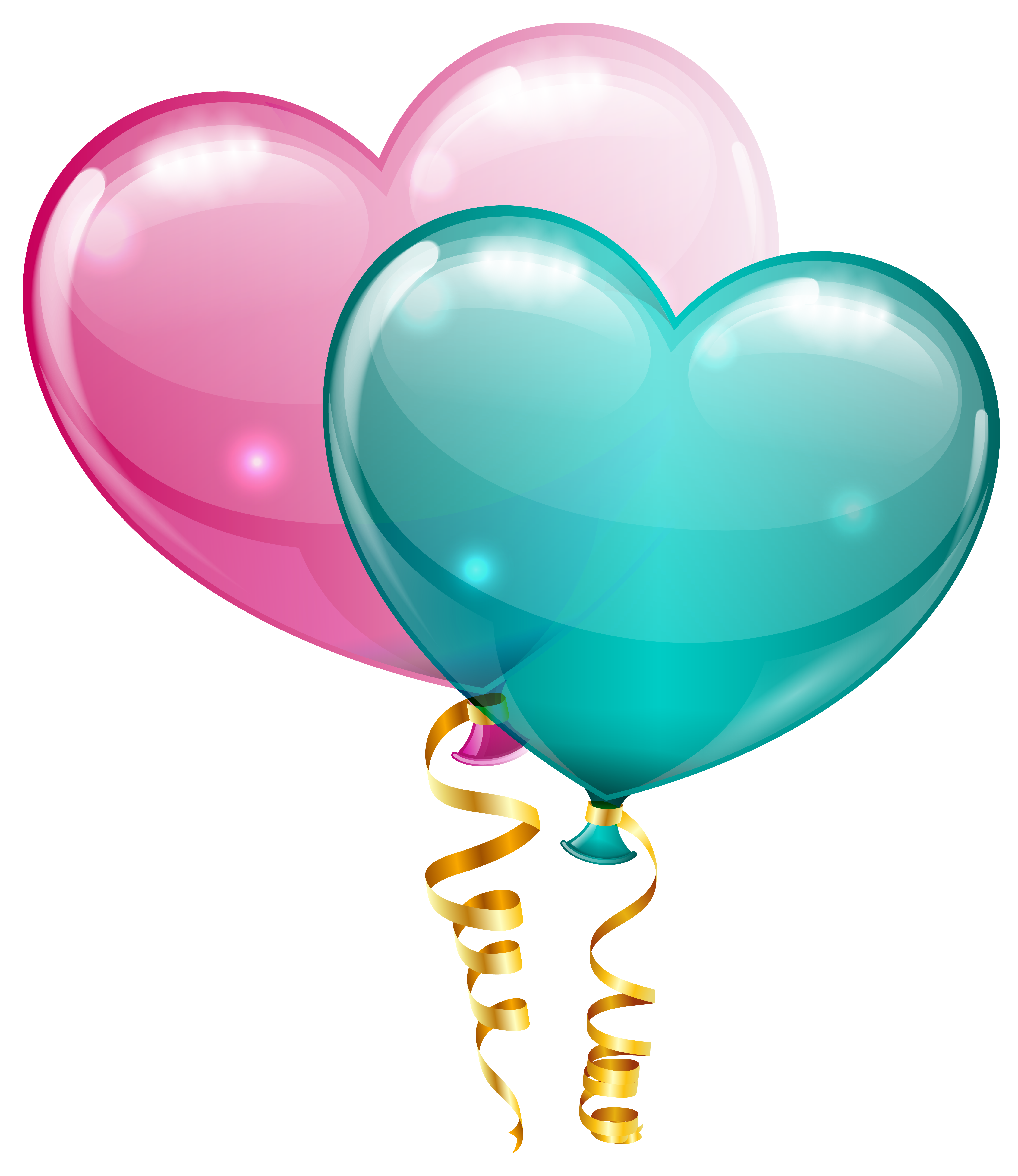 5413x6256 Balloon Clipart Blue Heart