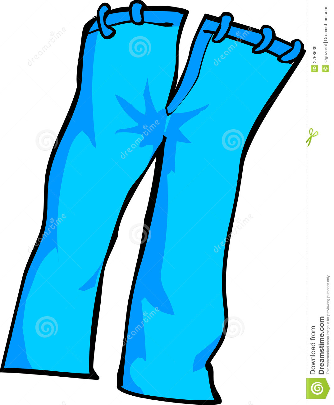 1075x1300 Green Jeans Clipart