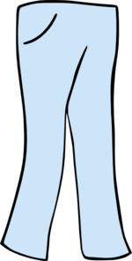 150x295 Jeans Clip Art