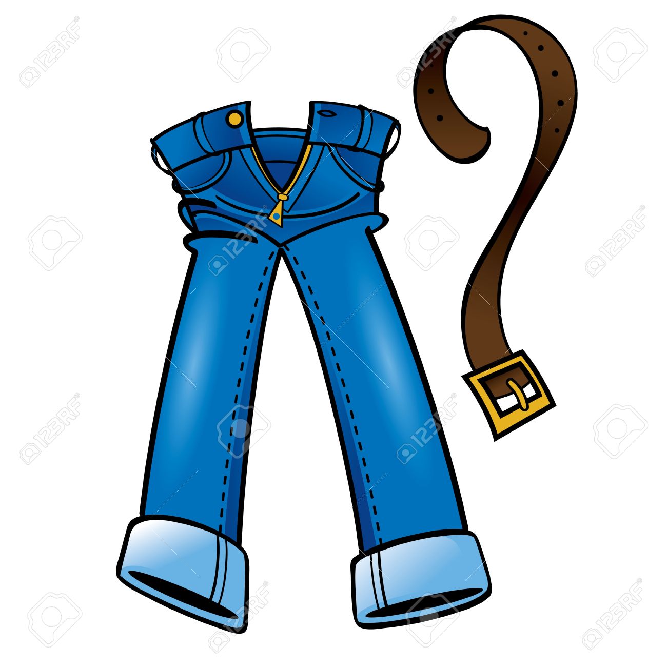1300x1300 Jeans Clipart Blue Object