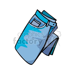 300x300 Royalty Free Jeans 138043 Clip Art Images, Illustrations