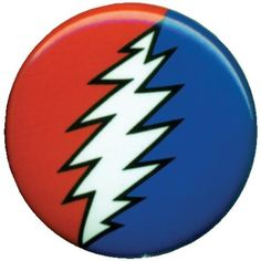 236x236 Red White And Blue Lightning Bolt Manicure