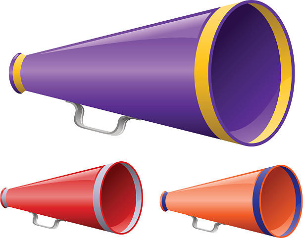 612x481 Purple Clipart Megaphone