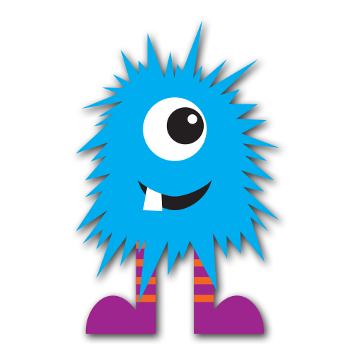 500x500 Blue Monster Clip Art (Free Download!) Monster Mash