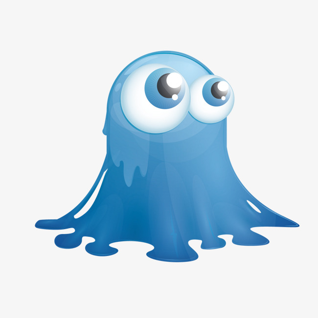 650x651 The Little Blue Monster, Blue, Little Monsters, Big Eyes Png