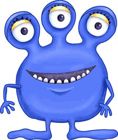 236x279 Blue Alien Clipart