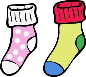 300x270 Clip Art On Blue Socks Pajamas And Clothes Image