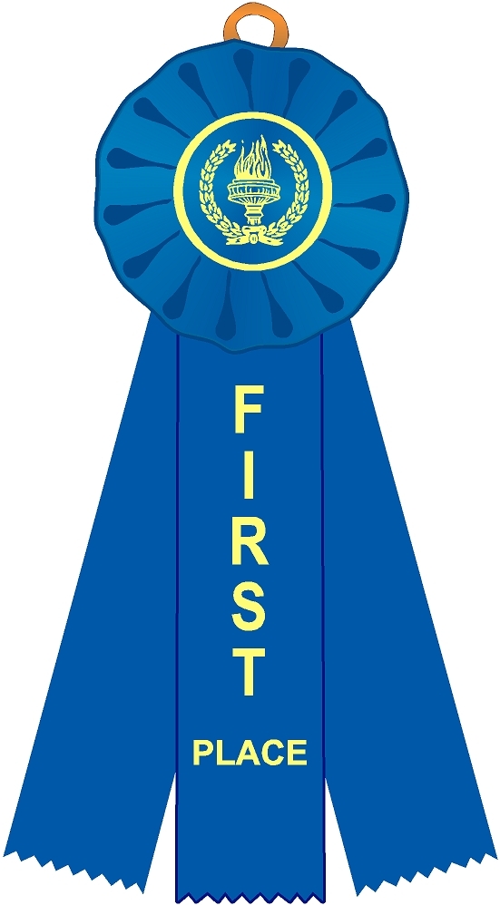 551x998 1st Place Ribbon Clipart