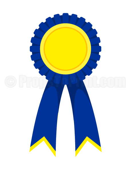 Blue Ribbon Clipart | Free download on ClipArtMag