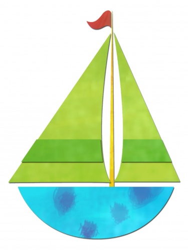 375x497 Image Of Blue Sailboat Clipart Boat Clip Art