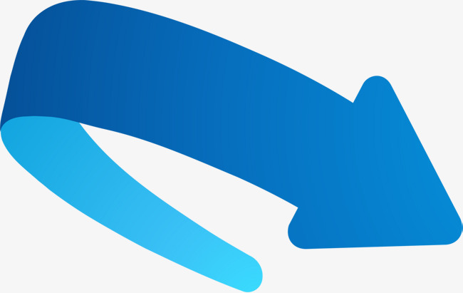 650x411 Small Clean Blue Arrows, Small Fresh Arrow, Blue Scroll, Tapered