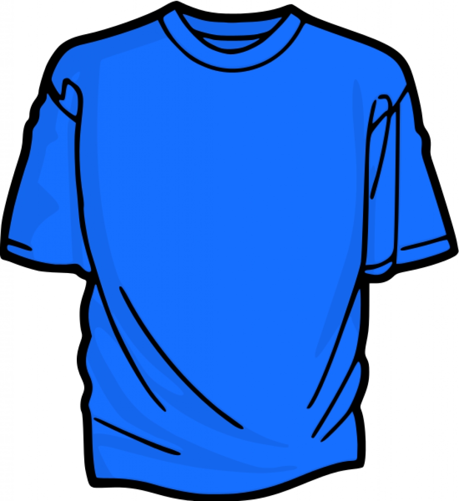 938x1024 Shirt Clipart Blue Shirt