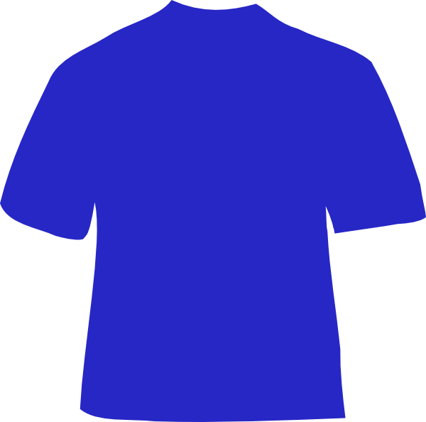 600x594 Blue Shirt Clip Art