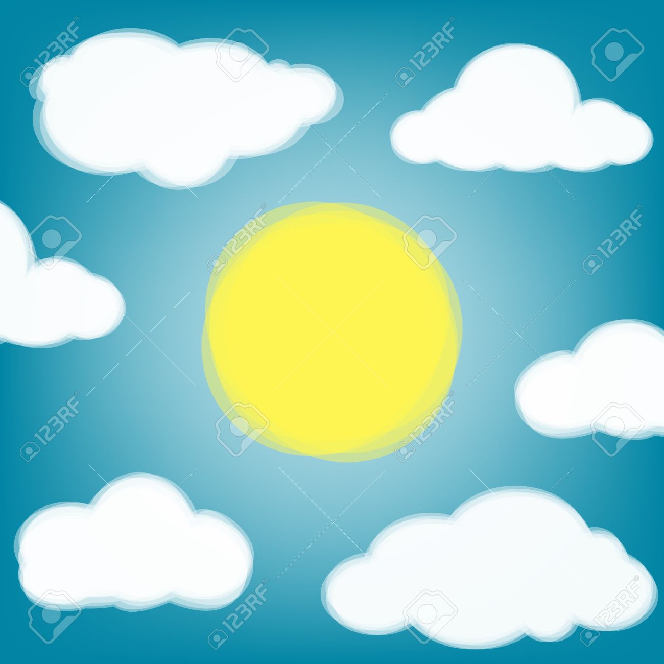 1300x1300 Outside Clipart Sky Background