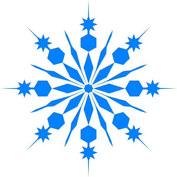 600x600 Winter Clipart Snowflake