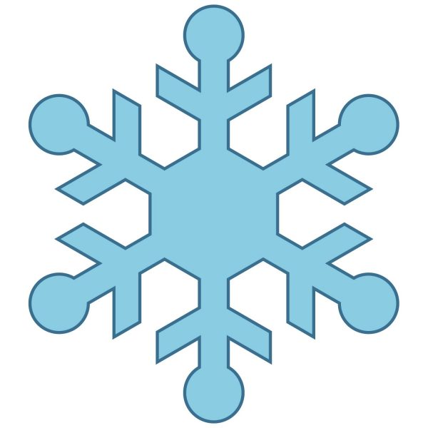 600x600 Snowflakes Clipart Nice Clip Art