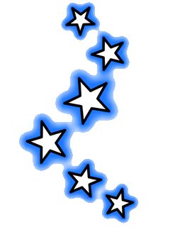 Blue Stars Clipart
