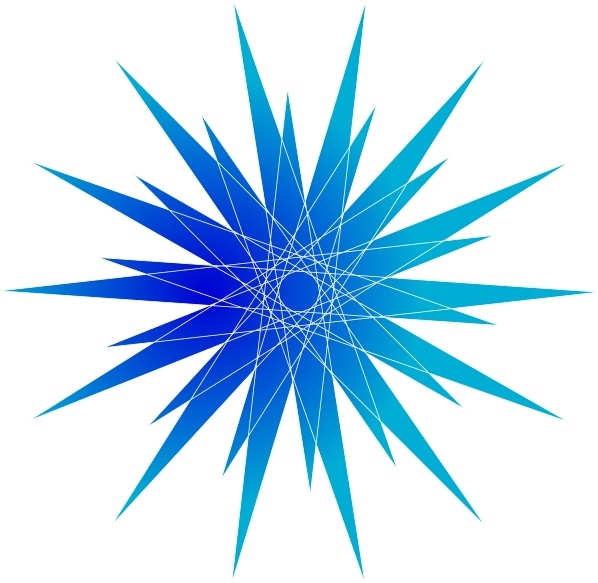 598x583 Special K Blue Star Clip Art Free Vector In Open Office Drawing