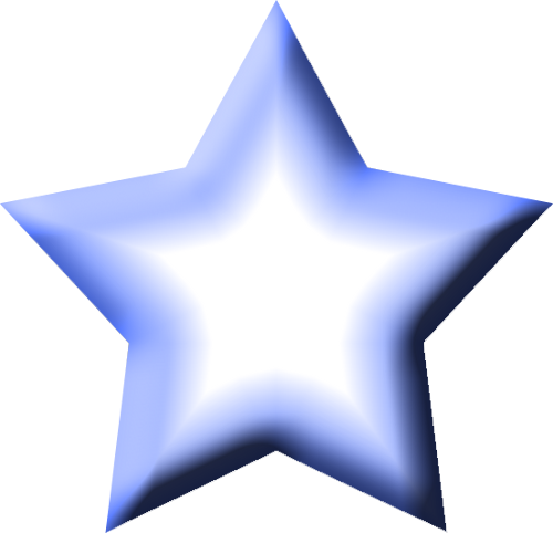 500x482 Stars Clipart Blue Star