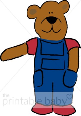 273x388 Farmer Bear Clipart Teddy Bear Baby Clipart