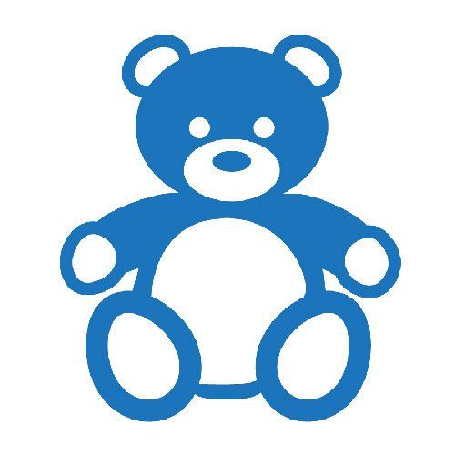 Blue Teddy Bear Clipart | Free download on ClipArtMag