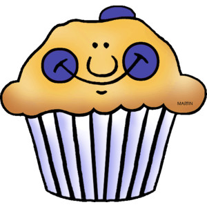 300x300 Blueberry Muffin Clipart Small