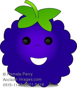 262x300 Blueberry Clipart Wild Berries
