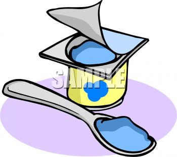350x310 Yogurt Parfait Clip Art