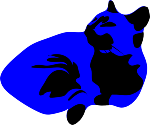 299x249 Cool Cat Blues Clip Art