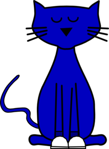 219x300 Pete Cat Shoes Blue Clip Art