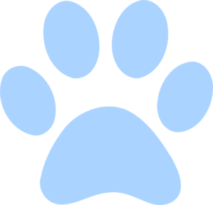 299x288 Paw Print Clip Art