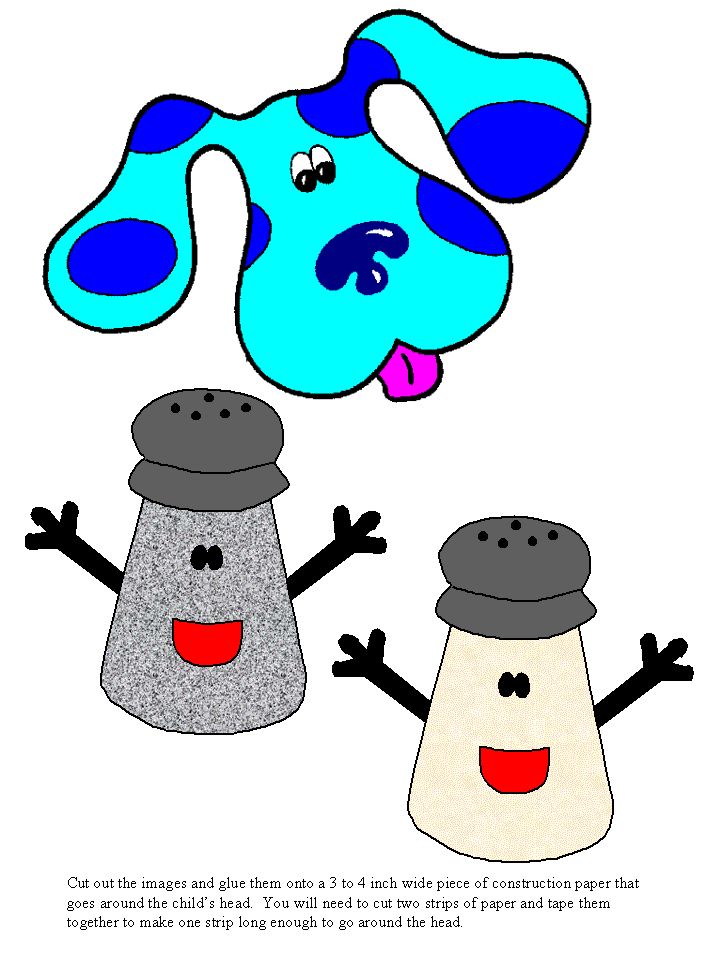 718x957 Blues Clues Clip Art