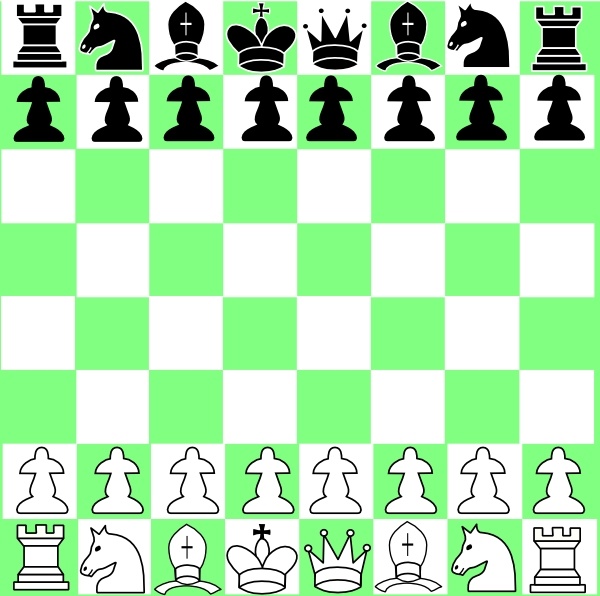 600x596 Yet Another Chess Game Clip Art Free Vector In Open Office Drawing