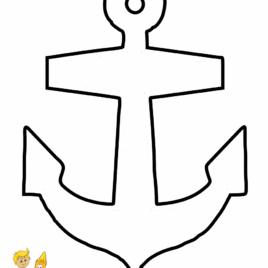 268x268 Boat Anchor Coloring Page Kids Drawing And Coloring Pages