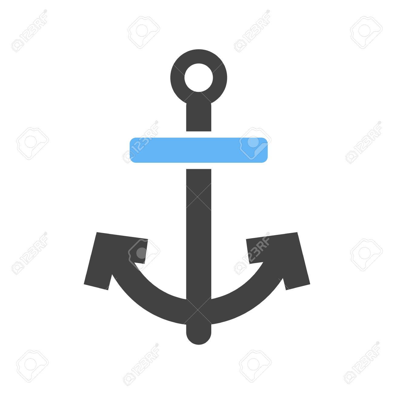 1300x1300 Anchor, Ship, Boat Icon Vector Image. Can Also Be Used For Summer