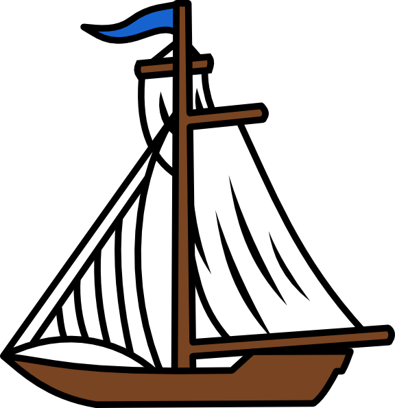 576x595 Boat Clipart