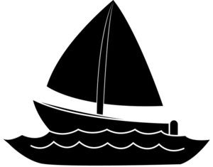 Boat Clipart Black And White