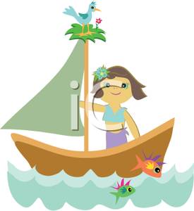 275x300 Sailing Boat Clipart Mast