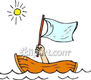 300x262 Sinking Row Boat Clipart